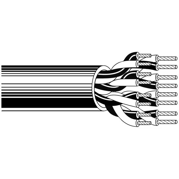 18-3P STR TNC PVC PVC JKT, CMG 300V 80C, ROHS, 1000FT, Belden, Mfr#: 8690 0601000